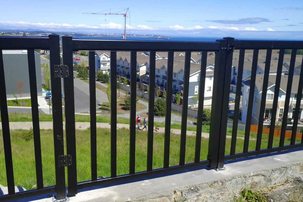 Painted Steel Railing
