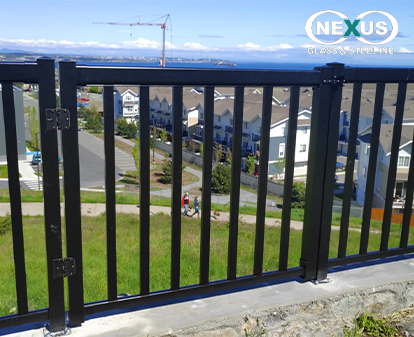 Painted Steel Railing Project