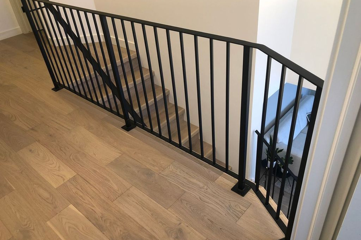 Painted Steel Railing Project