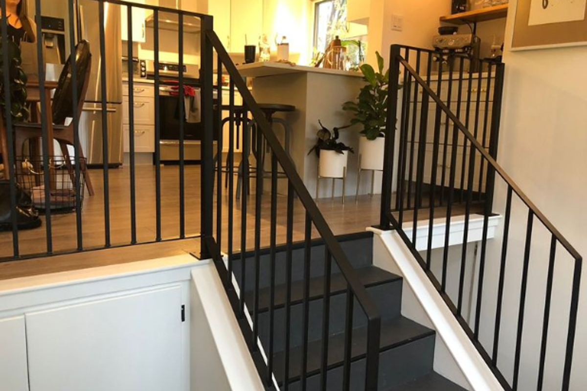 Painted Steel Railing Project