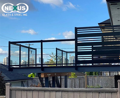 Painted Steel Railing Project