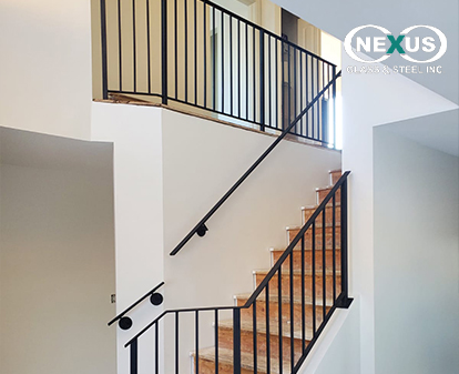 Painted Steel Railing Project