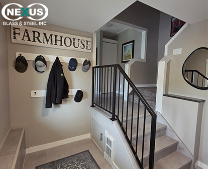 Painted Steel Railing Project