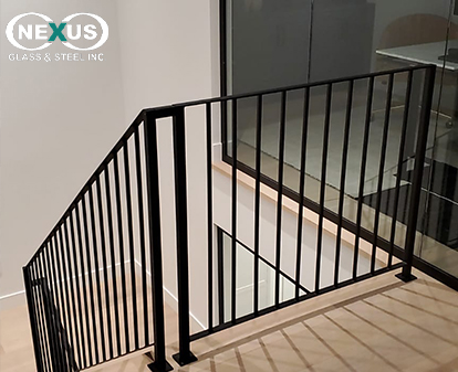 Painted Steel Railing Project