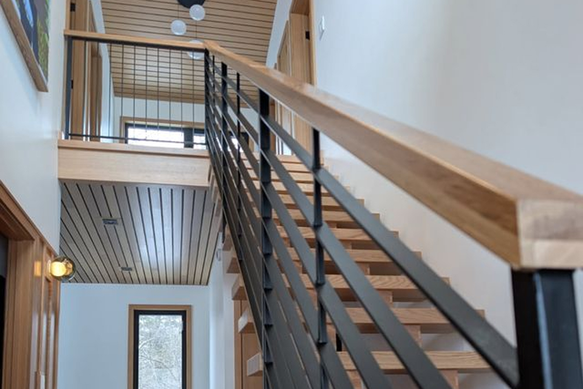 Painted Steel Railing