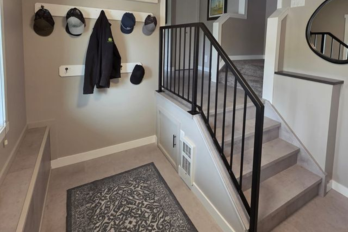 Painted Steel Railing