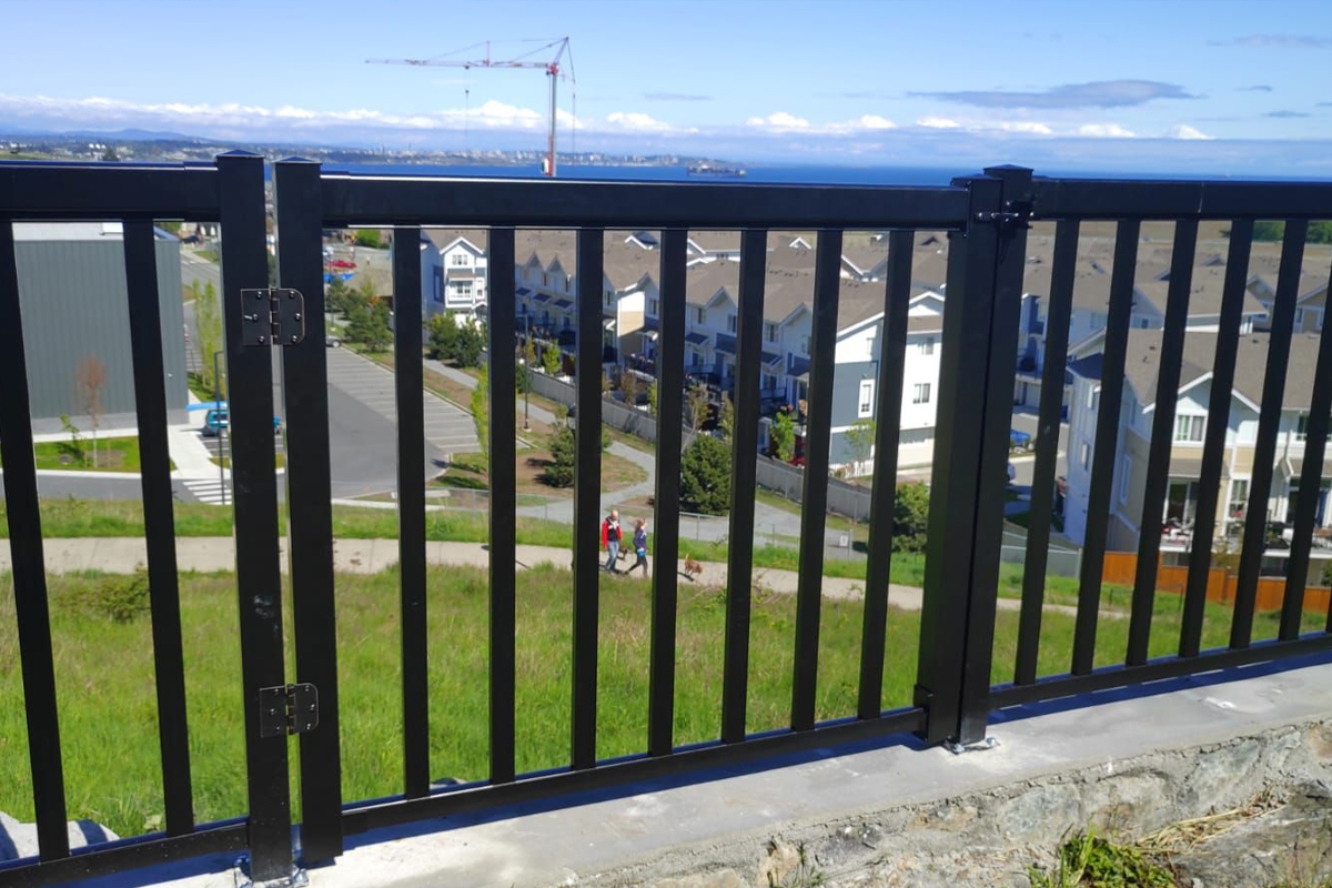 Painted Steel Railing